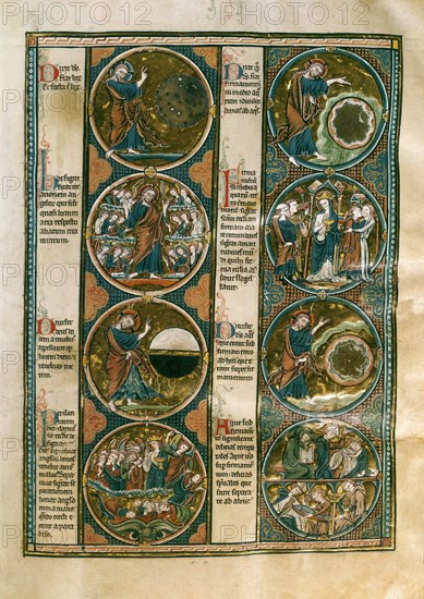 BIBLIA DE SAN LUIS DE FRANCIA-1226/34-LA CREACION Y EL APOCALIPSIS
TOLEDO, CATEDRAL