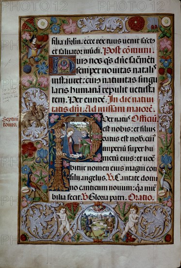 CORDOBA GONZALO DE Y OTROS
MISAL RICO DE CISNEROS 1503-1518-LETRA CAPITULAR 'P' CON ESCENA DEL