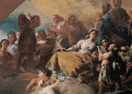 Goya, The Regina Martyrum cupola (detail)