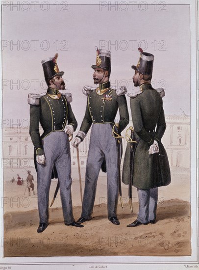 UNIFORMES JEFE Y OFICIALES
MADRID, ARCHIVO HISTORICO MILITAR
MADRID

This image is not