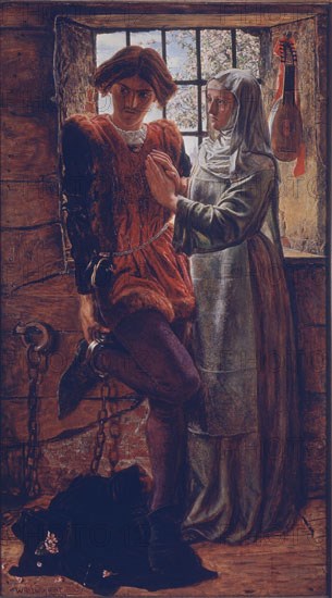 HOLMAN HUNT WILLIAM 1827/1910
CLAUDIO E ISABEL-LONDRES1850.OLEO/TABLA77,5x45
LONDRES, TATE