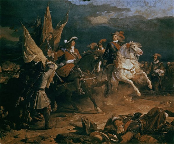 ALAUX JEAN
BATALLA DE VILLAVICIOSA 1710 -GUERRA DE SUCESION ESPAÑOLA-  GANADA POR EL DUQUE DE