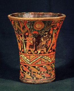 Pre-Columbian Inca Kero (jar)