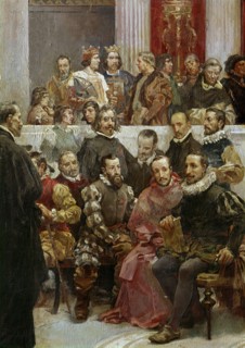 Garnelo y Alda, La culture espagnole à travers le temps (détail)