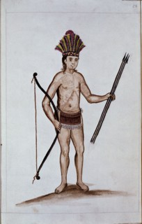 Martinez Compañon, Guerrier inca