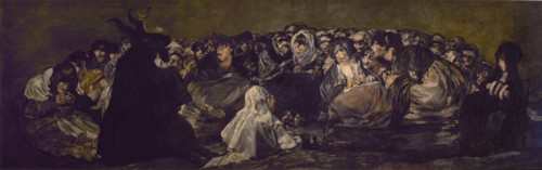 Goya, Scène de Sabbat