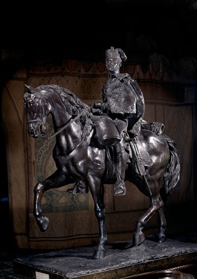 ESTATUA ECUESTRE DE ALFONSO XIII
MADRID, MUSEO DEL EJERCITO
MADRID