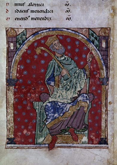 TUMBO A(1125 A 1255)- ORDOÑO III-FOL 13 V-CARTULARIO
SANTIAGO DE COMPOSTELA, BIBLIOTECA