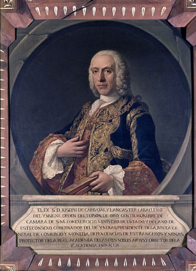 JOSEPH DE CARBAJAL Y LANCASTER
MADRID, ACADEMIA DE LA LENGUA
MADRID