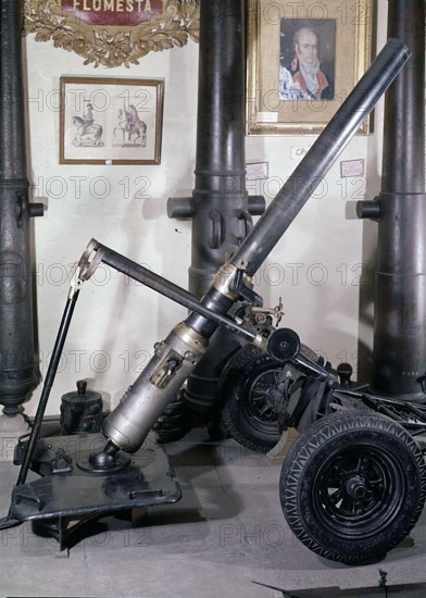 MORTERO DE 105 MM DE CALIBRE
MADRID, MUSEO DEL EJERCITO
MADRID