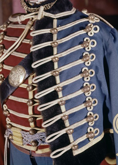 ALAMARES DE LA CHAQUETA DE HUSAR (DOLMAN)
MADRID, MUSEO DEL EJERCITO
MADRID