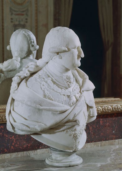 BARBA RAMON 
BUSTO EN MARMOL DE CARLOS IV
MADRID, PALACIO REAL-ESCULTURA
MADRID

This image is