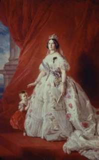 Winterhalter, Portrait of Queen Isabella II of Spain and her daughter Isabella