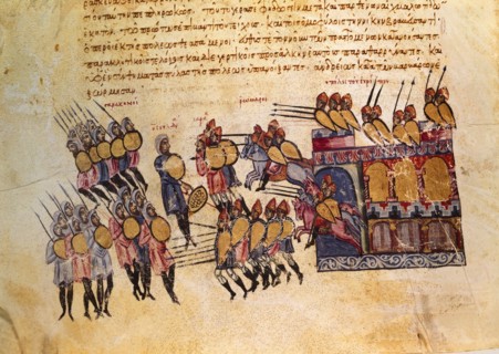 Skylitzes, Fight between the Byzantines and the Arabs