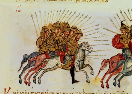 Skylitzès, Guerriers à cheval poursuivis