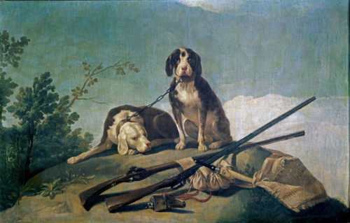 Goya, Dogs on a leash