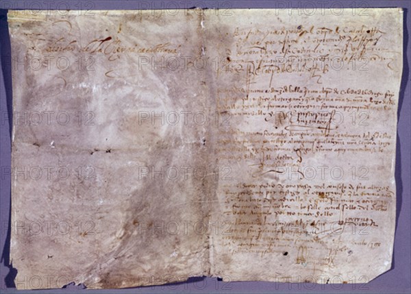 CODICILO ISABEL CAT PAGINA DOBLE
MADRID, BIBLIOTECA NACIONAL
MADRID

This image is not