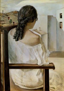 Dali, Jeune fille de dos