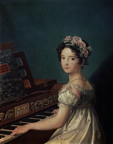 Velasquez / GONZALEZ VELAZQUEZ Z
HIJA TOCANDO EL PIANO
Madrid, Lazaro Galdiano museum
