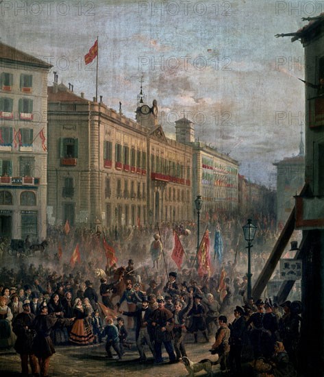 ATIENZA
RECIBIMIENTO EN LA PUERTA DEL SOL AL EJERCITO AFRICA-1860-ENCABEZADA POR EL GRAL