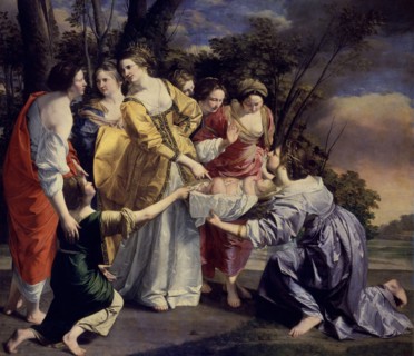 Gentileschi, Moïse sauvé des eaux du Nil