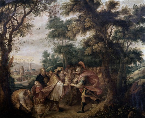 FRANCKEN II EL MOZO 1581-1642
ABRAHAM Y MELQUISEDEC--C.0,68X0,86-NºPRADO 2738
MADRID, MUSEO DEL