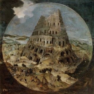 Pieter II Bruegel, Erecting the Tower of Babel