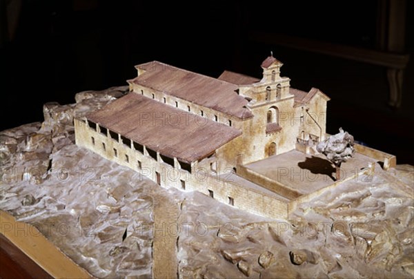 MAQUETA SANTUARIO N SRA DE LA CABEZA ANTES
MADRID, MUSEO DEL EJERCITO
MADRID
