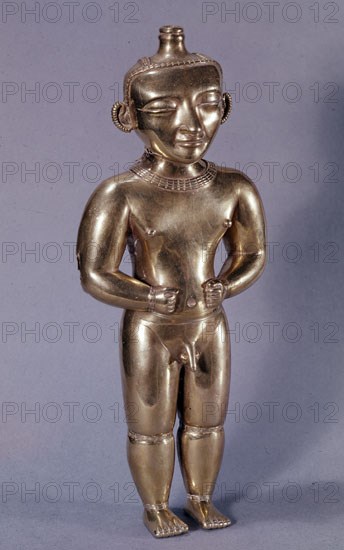 TESORO DE LOS QUIMBAYAS - FIGURA MASCULINA DE ORO - COLOMBIA - 200-1000 DC
MADRID, MUSEO DE