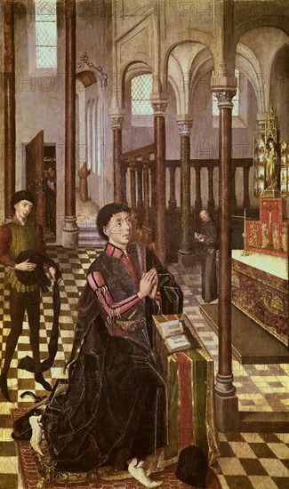 MAESTRO DE SOPETRAN
PRIMER DUQUE INFANTADO Y MARQUES SANTILLANA
MADRID, MUSEO DEL