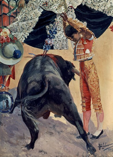 COLMENERO H
DET-CARTEL -"GRAN CORRIDA DE TOROS A BENEFICIO DE LA ASOCIACION DE LA PRENSA"1927 -