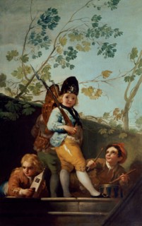 Goya, Enfants jouant aux soldats