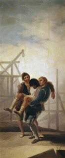 Goya, The Injured Mason