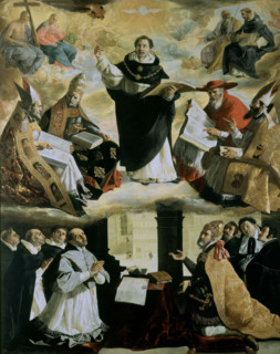 Zurbaran, Apotheosis of Saint Thomas of Aquin