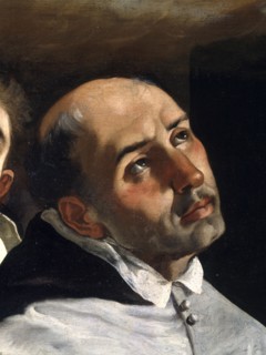 Zurbaran, Apothéose de Saint Thomas d'Aquin (détail)