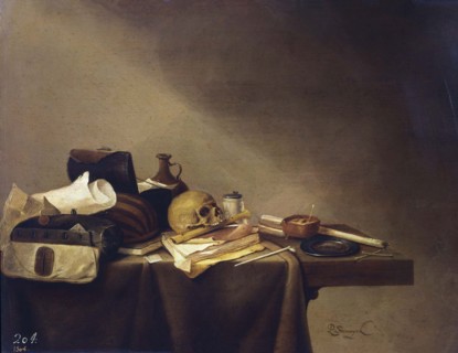 Steenwijck, Emblème de la mort