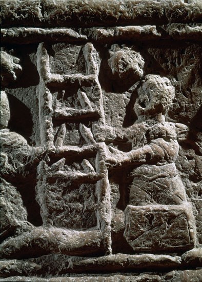 SARCOFAGO VISIGODO-PROCEDE  DE BRIVIESCA S V-DET DE ESCALERA
BURGOS, MUSEO DE BURGOS
BURGOS