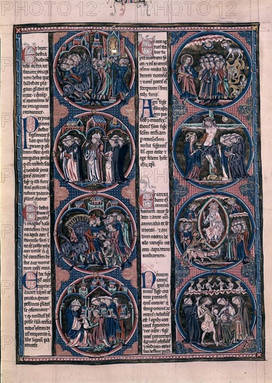 BIBLIA DE SAN LUIS S XIII-ESCENAS DEL APOCALIPSIS
TOLEDO, CATEDRAL BIBLIOTECA
TOLEDO

This