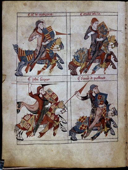 LIBRO DE LOS CABALLEROS DE LA ORDEN DE SANTIAGO - 1361 - FOLIO 24 V - CANBRANAS - LALO - TRAPAZ -