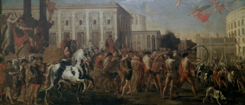 Gargiulo, Entrée de Constantin à Rome