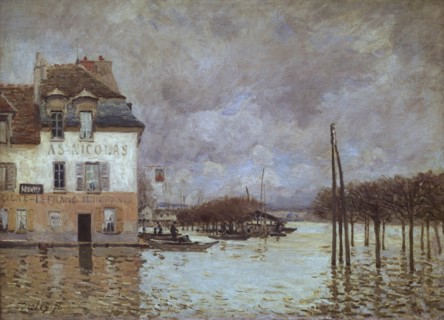 Sisley, L'inondation à Port-Marly
