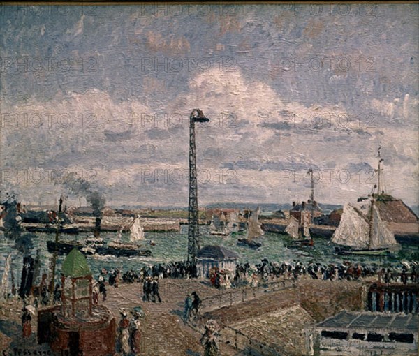 PISSARRO CAMILLE 1830/1903
EL MUELLE DE SOUTHAMPTON 1903
HAVRE, MUSEO PROVINCIAL
FRANCIA

This