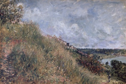 Sisley, La Seine, vue des coteaux de By