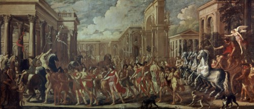 Gargiulo, L'Entrée conquérant de Vespasien à Rome