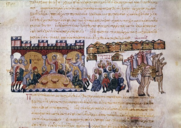 SKYLLITZES
CONJURACION DE LOS ARABES CONTRA EDESSA
MADRID, BIBLIOTECA NACIONAL
MADRID

This