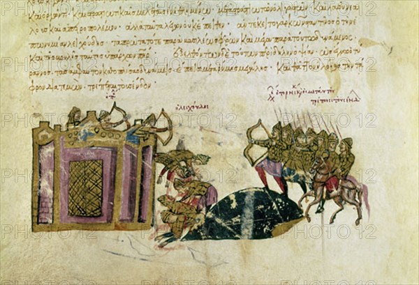SKYLLITZES
LA DEFENSA DE CONSTANTINOPLA
MADRID, BIBLIOTECA NACIONAL
MADRID

This image is not