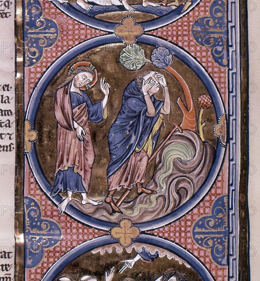 BIBLIA DE SAN LUIS-CURACION DEL CIEGO BARTIMEO-MILAGRO DE JESUS
TOLEDO, CATEDRAL