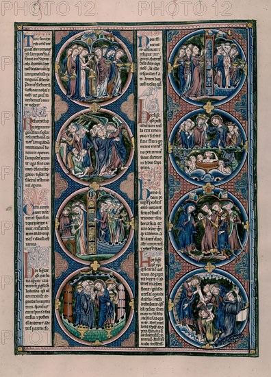 BIBLIA DE SAN LUIS-PARABOLA DE LA VIRGENES-S XIII
TOLEDO, CATEDRAL BIBLIOTECA
TOLEDO

This