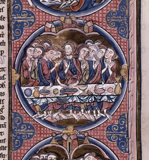 BIBLIA DE SAN LUIS-LA STA CENA-FOL 52-B3
TOLEDO, CATEDRAL BIBLIOTECA
TOLEDO

This image is not