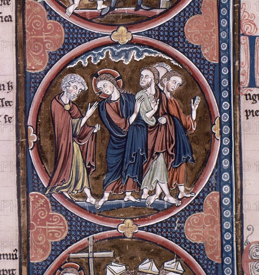 BIBLIA DE SAN LUIS-JESUS CON LOS DISCIPULOS
TOLEDO, CATEDRAL
TOLEDO

This image is not